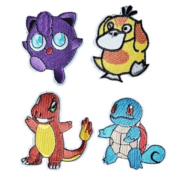 НАБОР ТЕРМО ВЫШИВАННЫХ НАШИВОК POKEMON MIX 28 шт.