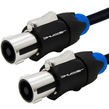 Kabel Speakon 10 m Ofc bavlna, kovový trn Shudder