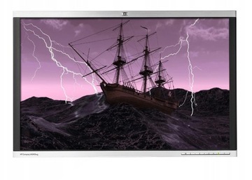 Monitor HP LA2405 1920x1200 VGA DVI 24