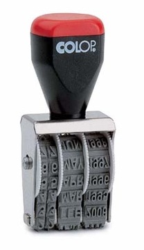 Ręczny datownik ustawiany 4mm data cyfrowa