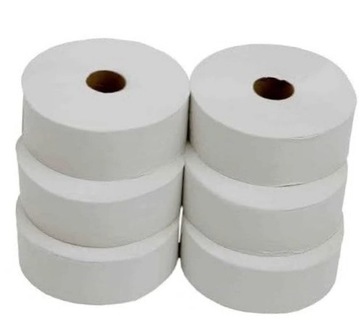 Papier toaletowy JUMBO 6 rolek makulatura 210m POLSKI PRODUKT- DOBRA JAKOŚĆ
