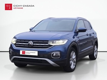 Volkswagen T-Cross SUV 1.0 TSI 110KM 2021 Volkswagen T-Cross Style 1.0 TSI 110KM Salon PLAppConnnectKameraDSG Virtua