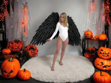 Strój na Halloween Skrzydła czarne