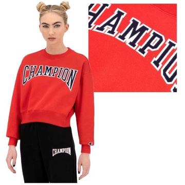 CHAMPION Bluza Damska Crop Top 114767 Red XS