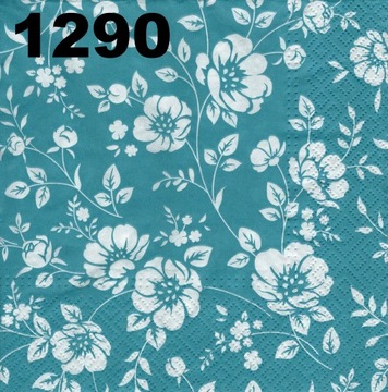 Serwetki do decoupage-1szt-Kwiatuszki- NR 1290