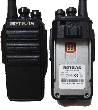 Рации Retevis RT24 PMR446 без лицензии