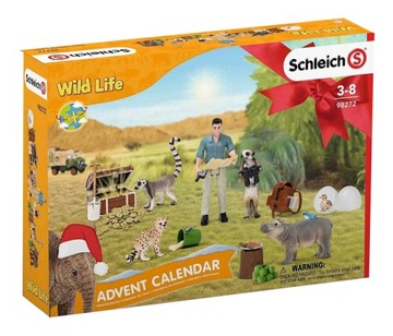 Schleich KALENDARZ ADWENTOWY WILD LIFE 2021 98272