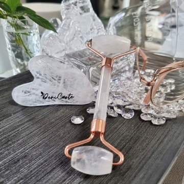 МАССАЖЕР ДЛЯ ЛИЦА DENI CARTE КВАРЦОВЫЙ РОЛИК