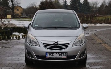 Opel Meriva II Mikrovan 1.4 Twinport ECOTEC 100KM 2010 Opel Meriva GWARANCJA, 1.4 100KMLPG, ISOFIX, Pol skora, Navi, Niski przebi, zdjęcie 14