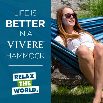 Vivere Europe Двойной хлопковый гамак Vivere