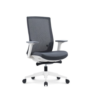 Fotel biurowy ergonomiczny biały 5 lat gwarancji
