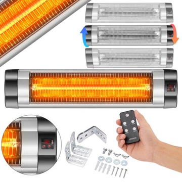 GRZEJNIK TARASOWY PROMIENNIK ZEWNĘTRZNY 2500W PILO