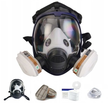 ДЫХАТЕЛЬНАЯ МАСКА С ХИМИЧЕСКОЙ КРАСКОЙ ПРОТИВ ПОЖАРА ФОРМАЛЬДЕГИДА АММИАКА