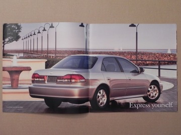 Prospekt - HONDA - CIVIC / ACCORD / ODYSSEY / PASSPORT - USA - 2002 r
