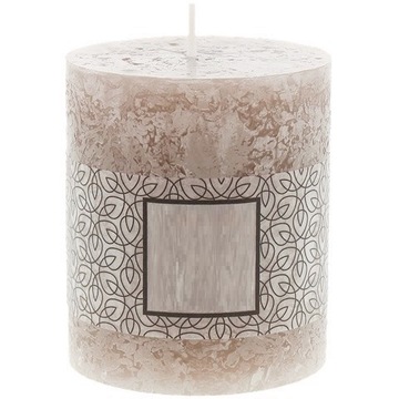 ŚWIECA RUSTYKALNA STYLE COLLECTION mała TAUPE
