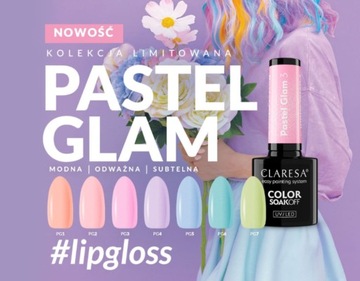 ЛЕТНЯЯ КОЛЛЕКЦИЯ CLARESA PASTEL GLAM HYBRID LOLISH LIPGLOSS PASTEL
