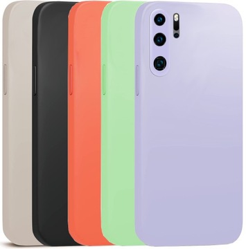 ЧЕХОЛ ДЛЯ HUAWEI P30 PRO СИЛИКОНОВЫЙ МЯГКИЙ ЦВЕТ + ФОЛЬГА