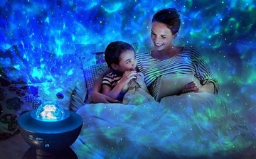ЗВЕЗДНОЕ НЕБО ПРОЕКТОР НОЧНИК ДЛЯ ДЕТЕЙ КРОВАТЬ ДЛЯ СНА BT ДИНАМИК USB