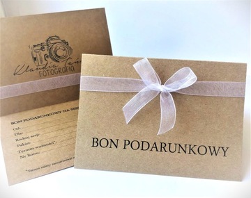 BONY UPOMINKOWE voucher BON karta podarunkowa +KOP