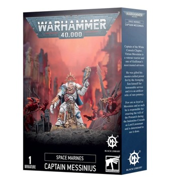 Black Library - Space Marines Captain Messinius
