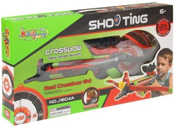 Арбалетный лук для детей, спортивный набор для стрельбы из лука, лазерный прицел для стрельбы