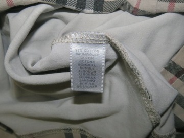 Burberry bluzka damska w patern kratę S