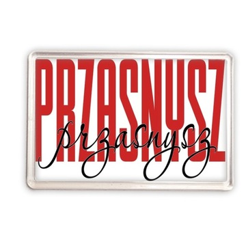 magnes akrylowy b Pamiątka Przasnysz