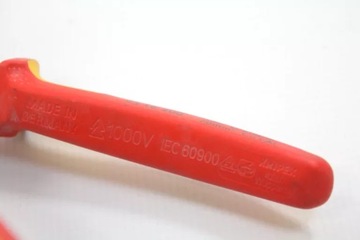 KNIPEX 95 16 200 Ножницы для кабеля с двойным V-образным лезвием