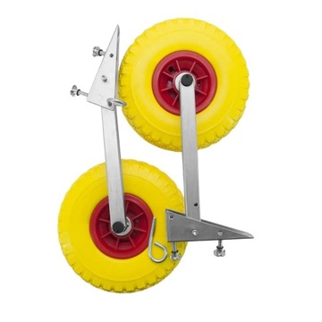 KT270Poly скользящие транцевые колеса для бескамерных надувных лодок