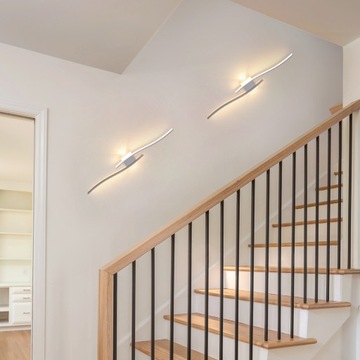 Настенная лампа Biały светодиодный лаг светодиод 3000 тысяч современный для 3100 -футовый гостиная