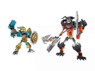 Klocki LEGO Bionicle 70795 Twórca Masek vs Władca Czaszek Używane Robot