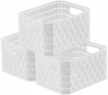 Pojemniki Kosz domowe uniwersalne Rotho 3x 2 l