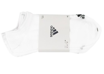 adidas Skarpety wygodne skarpetki stopki No-Show Socks 3 pary roz. 43-45