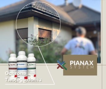 Очистка фасадов GLONKILL PIANATECH GLONPRO мох, плесень, PIANAX