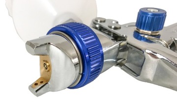 ПИСТОЛЕТ ДЛЯ ПОКРАСКИ HVLP, НАСАДКА 1,3мм, БАК 600 МЛ