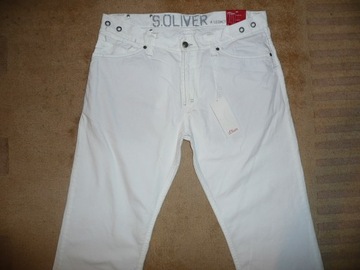 NOWE spodnie dżinsy s.Oliver W36/L34=47,5/114cm