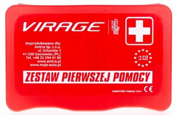 APTECZKA SAMOCHODOWA MAŁA W PUDEŁKU PIERWSZA POMOC