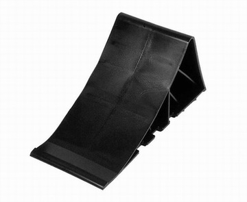 Klin pod koło 222x99x90 mm- czarny W-wa