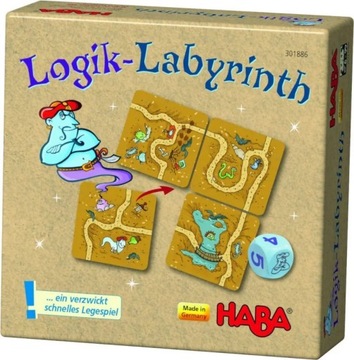 Haba Mini Gra logiczna Labirynt dla dzieci +6