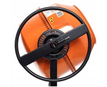 Строительный бетоносмеситель 200л 1250Вт 230В чугунный веночный миксер