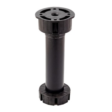 NOGA NÓŻKA STOPKA MEBLOWA KUCHENNA CZARNA H 150 MM