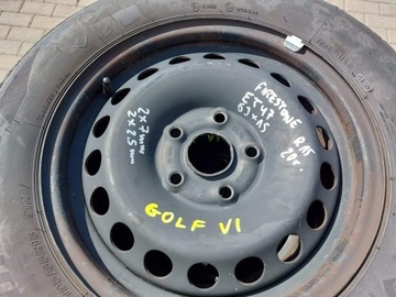 GOLF VI RÁFKY OCELOVÉ KOLA 5X112 R15 OCTAVIA LEON