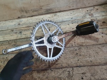 СТАРЫЙ ВИНТАЖНЫЙ ВЕЛОСИПЕД FAVO ФРАНЦУЗСКИЕ ПЕДАЛИ ШАТАНЫ ЗВЕЗДОЧКА ОРИГИНАЛЬНАЯ HVE