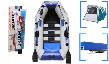 Профессиональный клей ПВХ 2в1 DR.BOAT + сетка XL