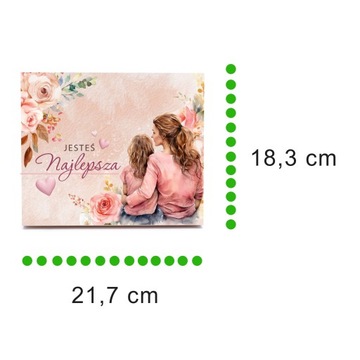 Подарок ко Дню матери, шоколадная коробочка MERCI для пожилой мамы, выкройки