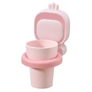 Подставка для зубных щеток, очаровательный мультяшный редис, настенная чашка для зубной щетки