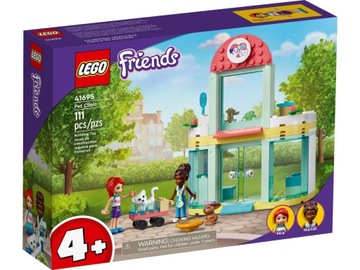 LEGO FRIENDS 41695 KLINIKA DLA ZWIERZĄTEK