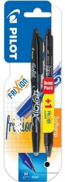 PIÓRO PILOT FriXion + Clicker 0,7mm CZARNY SZKOLNE