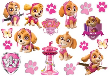 ДЕТСКИЕ ТАТУ «ЩЕНЬЯ ПАТРУЛЬ» ВРЕМЕННЫЕ МОЮЩИЕСЯ