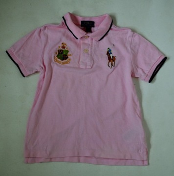RALPH POLO Bluzka T-shirt POLO 104cm 4lat PEREŁKA